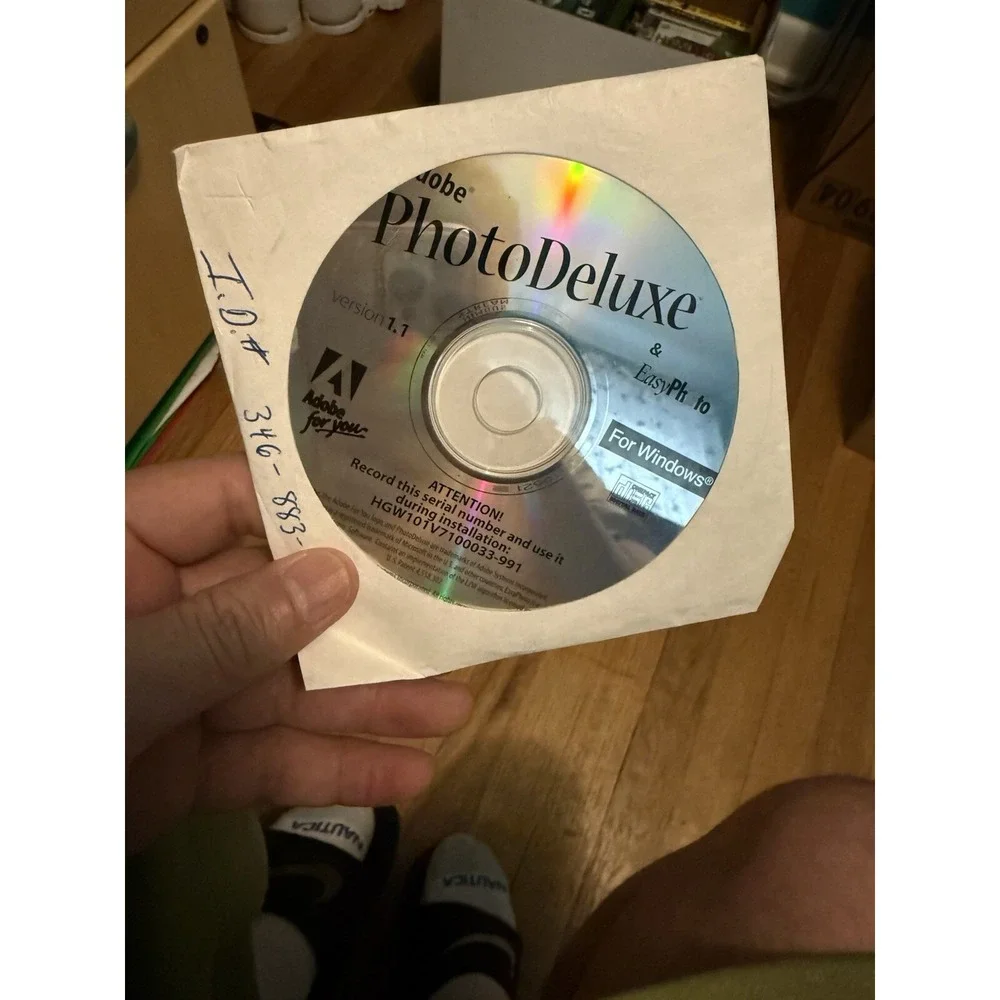 Vintage Adobe PhotoDeluxe For Windows‎ 1996